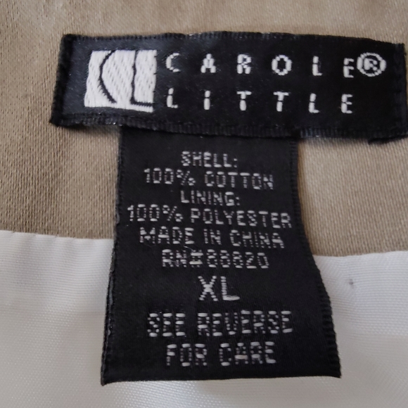 Carole Little Button Jacket Size XL - Picture 5 of 6